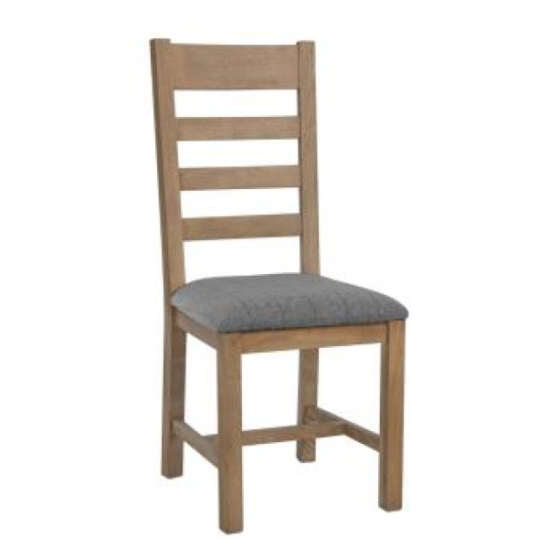 HO Ladder Back Dining Chair (Grey Check Seat) - £ per Chair