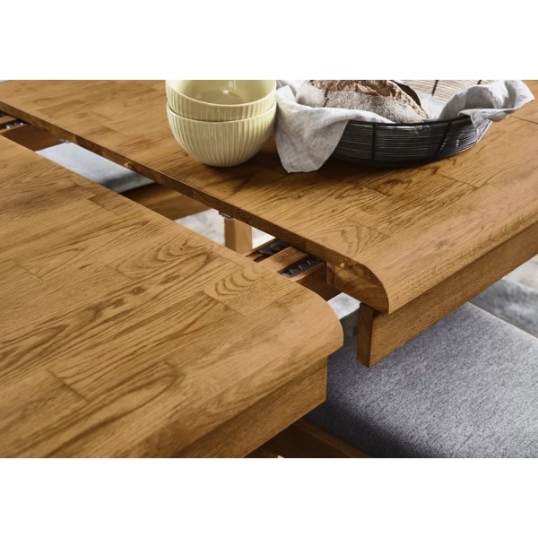 Bakerloo Large Extending Oak Dining Table